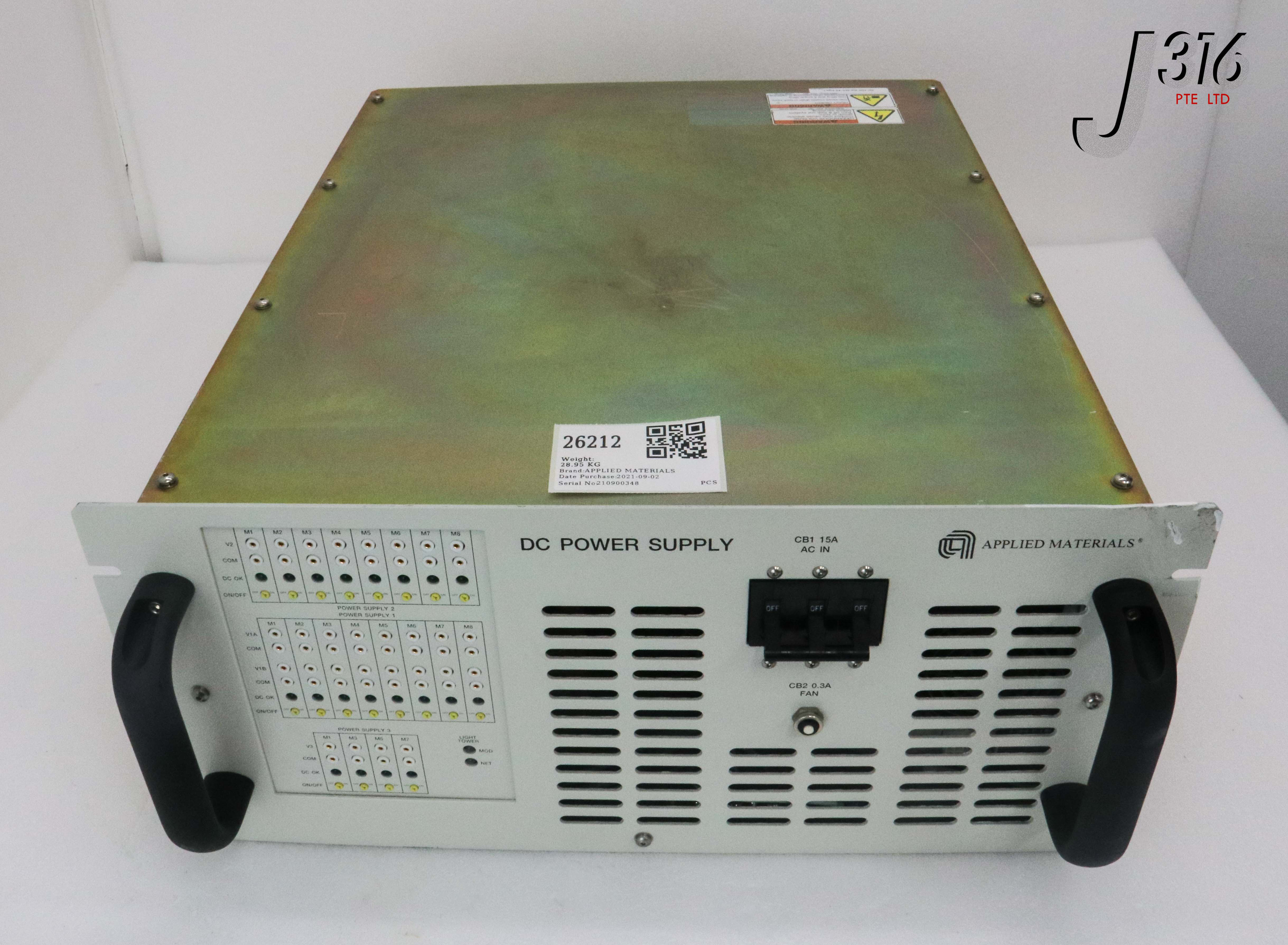 26212 APPLIED MATERIALS ASSY DC POWER SUPPLY REFLEXION LK CONTR